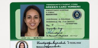 Permanent resident Card Number